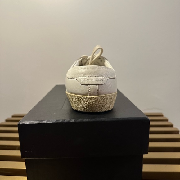 SAINT LAURENT SL06 COURT CANVAS SIGNATURE SNEAKER size 7 missing insoles - Picture 9 of 12